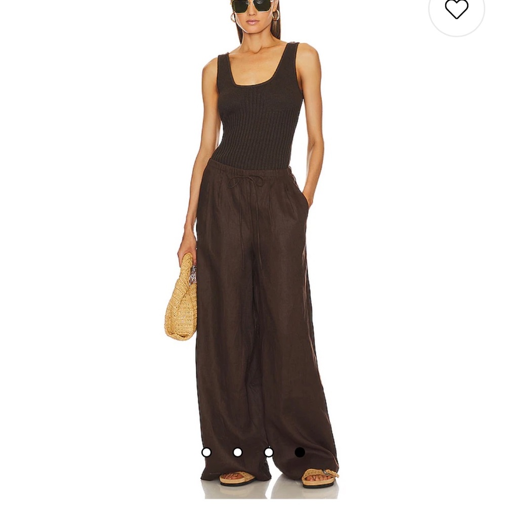 Joslin Sophia Linen Palazzo Pants - NWT - Size 0 / small